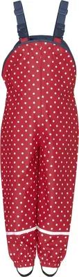 Produktbild von Playshoes Regenlatzhose mit Punkten Gr. 104 rot