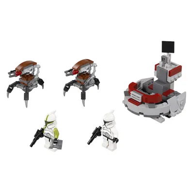 Produktbild von Lego 75000 Star Wars Clone Troopers vs. Droidekas
