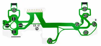 Produktbild von Tastenfolie kompatibel mit PS4 Controller, PS4 Controller:JDM055