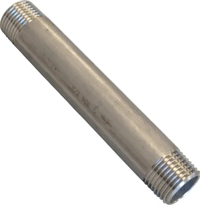 Produktbild von V2A Rohrnippel 1/4",   60mm