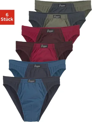 Produktbild von LE JOGGER Slip 6 er-Pack bunt Größe 7