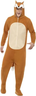 Image de Smiffys - Costume à capuche homme/femme unie SM538 (M) (Marron)
