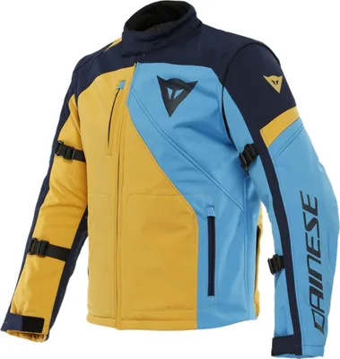 Immagine prodotto di Dainese Ranch Tex giacca in tessuto da moto, giallo/blu, 58