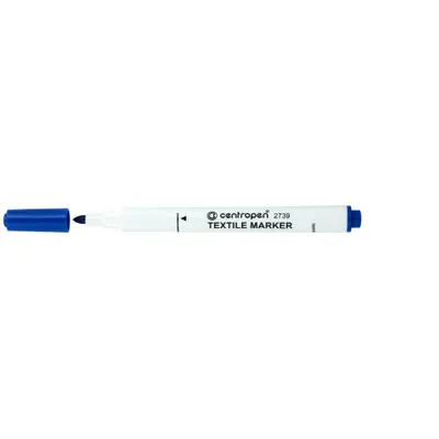 Zdjęcie produktu dla Marker tekstylny Centropen 2739 - niebieski