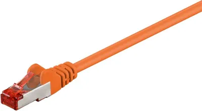 Obrázok produktu pre goobay CAT 6 patch kábel S/FTP PiMF oranžový 0,15 m
