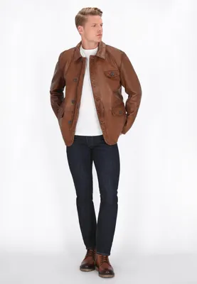 Produktbild von SAPORTA herren jacke - cognac, XL