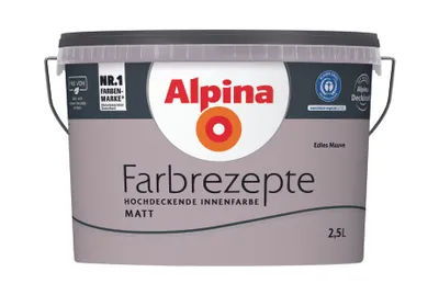 Produktbild von Alpina Farbrezepte Edles Mauve matt 2,5 Liter