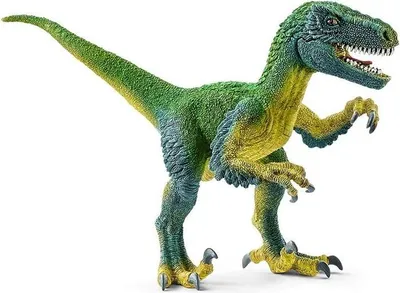 Immagine prodotto di Figurina Velociraptor, 18 cm, SCHLEICH 14585 Dinosaurs, Giocattolo per bambini dai 3 anni in su