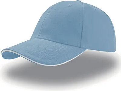 Immagine prodotto di Atlantis | Liberty Sandwich Cap / Berretto / Cappello - Colore: Azzurro/Bianco - Taglia: Unica