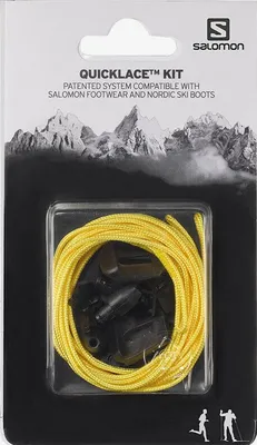 Produktbild von SALOMON SHOES QUICKLACE KIT Yellow 0 Yellow -