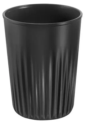 Mehrwegbecher TO GO 300 ml, Polypropylen, schwarz, spülmaschinengeeignet