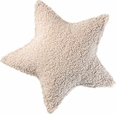 Produktbild von Wigiwama Stern Kissen / Star Cushion, Farbe:Biscuit