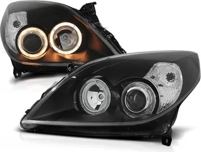 Immagine prodotto di Fari Angel Eyes compatibili con Opel Vectra C / Signum Facelift, anni di produzione 2005-2008, colore nero