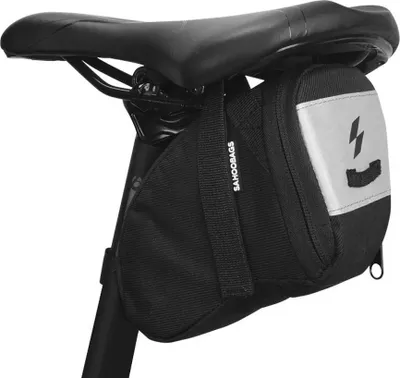 Produktbild von SAHOO 132003 Sattel Fahrradtasche unter dem Fahrradsitz mit Reißverschluss 1L schwarz
