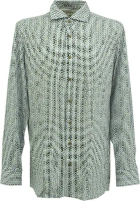 Produktbild von 30055 Olymp, Luxor,  Herren langarm Hemd, Jerseystretch, weiß mit Unidruck, 42