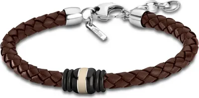 Produktbild von Lotus Style Armband Herren LS1814-2/4 Edelstahl silber braun Schmuck D2JLS1814-2-4