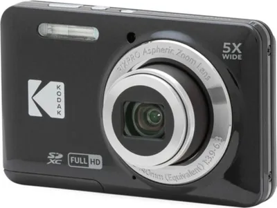 Produktbild von Kodak Pixpro X55 Kompaktkamera Schwarz 16MP 5x Opt. Zoom
