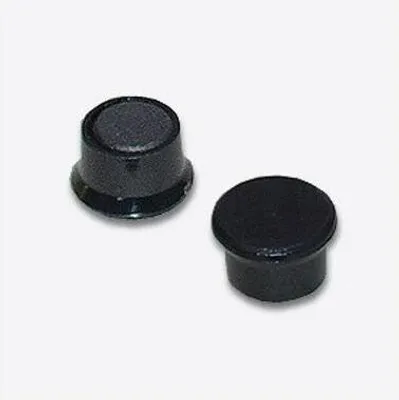 Produktbild von ALCO Magnet 13 x 7 mm (Ø x H) 13mm 0,1kg schwarz 10 St./Pack.