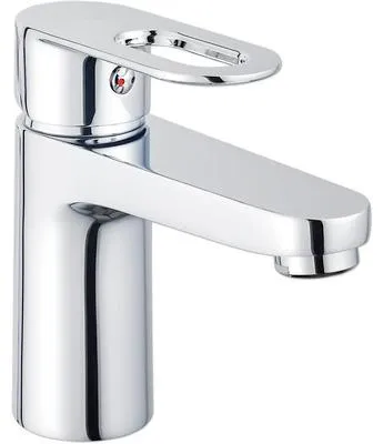 Produktbild von form&style Waschtischarmatur LEHUA CoolStart mit Zugstangen-Ablaufgarnitur chrom