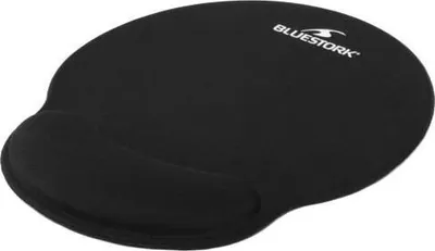 Produktbild von Ergonomisches Mauspad, Bluestork BS-PAD-ERGO, mit Handgelenkstütze, 3 mm Dicke, Rutschfest
