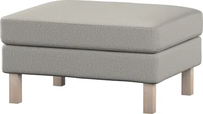 Produktbild von Dekoria Bezug für Karlstad Hocker, grau, Husse, Karstadt Hocker