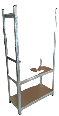 Immagine prodotto di Scaffale a 5 ripiani, robusta struttura in metallo, facile da montare, 180 cm x 90 cm x 40 cm