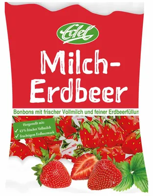 Produktbild von Edel Milch-Erdbeer 120g
