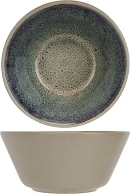 Image de Ensemble de bols Cosy&Trendy - Bols a soupe - Oona Sand-Green - 15 cm - 6 pièces