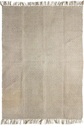 Produktbild von Teppich aus Jute und Baumwolle in Naturfarben 160x230