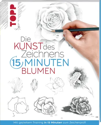 Produktbild von Die Kunst des Zeichnens 15 Minuten - Blumen