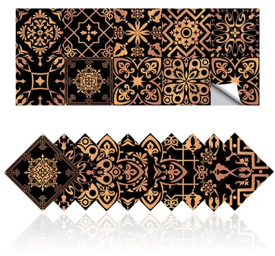 Obrázok produktu pre Solidchoice – Retro obklady do kúpeľne a kuchyne, 20 x 20 cm
