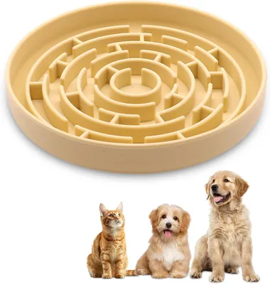 Produktbild von Anti-Schling-Napf aus Silikon, rutschfest, leicht zu reinigen, für Hunde/Katzen.