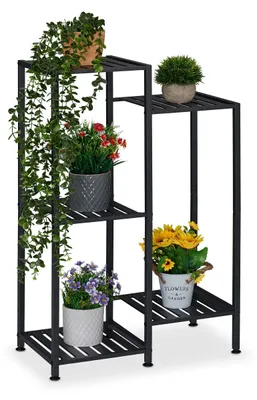 Produktbild von Metallisches Pflanzenregal mit 5 Regalen für den Innenbereich