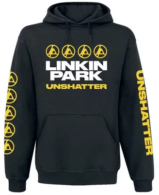 Produktbild von Linkin Park Kapuzenpullover Herren Unshatter Photo schwarz XL