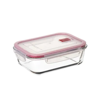 Productafbeelding van TATAY Glazen containers Cook & Eat, BPA-vrij, met clipdeksel en stoomventiel