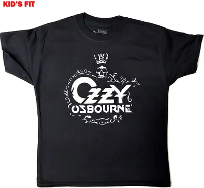 Produktbild von Ozzy Osbourne - Logo Kinder 9 - 10 Jahre T-Shirt - schwarz