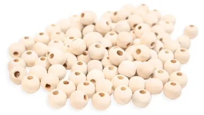 Produktbild von Playbox Holzperlen 100 Stk Ø 10 mm
