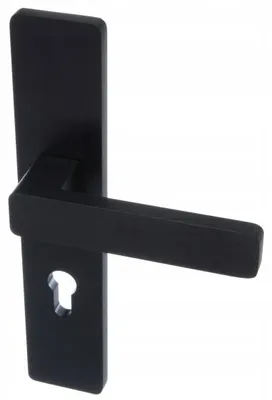 Produktbild von Medos Long Außentürgriff Aluminium Schwarz Gebürstet