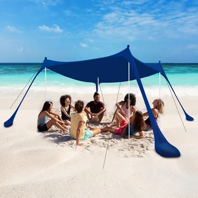 Produktbild von Fiqops Event Pavilion Beach Shelter Outdoor Events Shelter Tent 3x3x2m