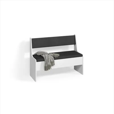 Immagine prodotto di Panca ad angolo Livinity Tiberio Bianco 41.5 x 106.6 cm, Model 58909