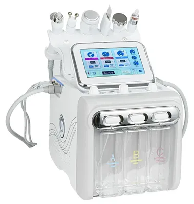 Zdjęcie produktu dla Urządzenie do oczyszczania twarzy - Aqua 6-w-1 - głębokie oczyszczanie - usuwanie martwych komórek skóry - 220–240 V - wtyczka europejska -