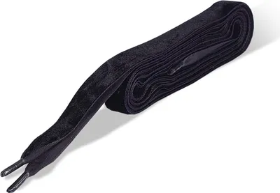 Produktbild von Samt Schnürsenkel, Bänder - 120 cm Amusing Laces - Schwarz