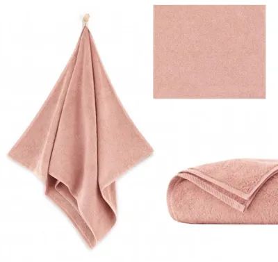 Produktbild von Handtuch - 100% Baumwolle - 500 g/m2 - 100x150 cm - Extra Saugfähig - Rosa - hohe Grammatur - KIWI2