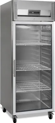 Zdjęcie produktu dla Lodówka Esta PKX 700 G – stal nierdzewna GN 2/1, pojemność 520 litrów, z wymuszonym obiegiem powietrza
