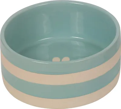Produktbild von Nobby Keramik Napf Strio mint/creme, Größe: L / Fassungsvermögen: 1,25 l