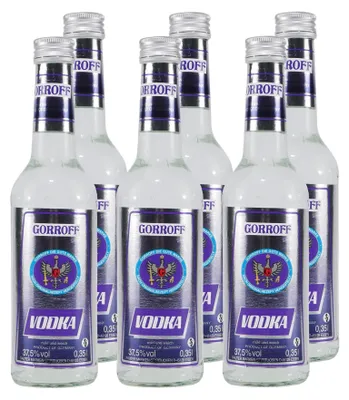 Produktbild von Gorroff Vodka (6 x 0,35L)