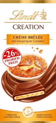 Produktbild von Lindt Creation Creme Brulee 150g