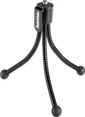 Produktbild von Hama Mini Tripod "Flexi" M, 58 g, Schwarz