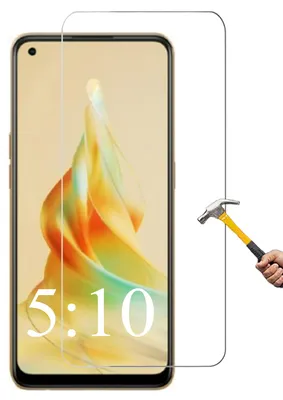 Produktbild von ino Schutzglas kompatibel mit Oppo Reno 8T Panzerglas Panzer DisplayschutzSchutz  Glas Displayglas 9H