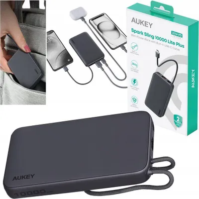 Immagine prodotto di Powerbank 10000mAh AUKEY Spark Sling USB-C USB-A PB-Y53 SZYBKIE ŁADOWANIE